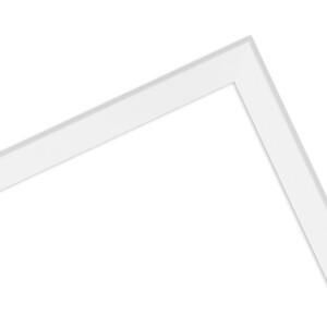 Cornice per foto MendeFrames H080 in legno bianco 15x15 cm con vetro normale