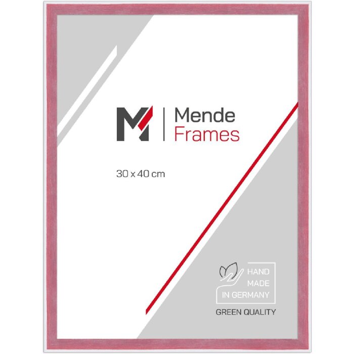 Cornice per foto MendeFrames H080 Rosso 21x29,7 cm