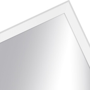 Specchio da parete MendeFrames H080 in legno bianco 25x38 cm