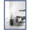 Specchio da parete MendeFrames H080 in legno blu 28x35 cm