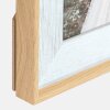 Cornice per foto Siena Effetto legno Bianco o Naturale 10x15 fino a 30x40 cm Vetro trasparente