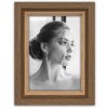 Cornice per foto Sydney Marrone Naturale Bianco 10x15 13x18 15x20 cm Vetro