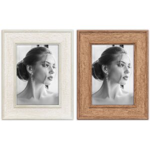 Cornice per foto Perth Bianco Naturale 10x15 13x18 15x20...