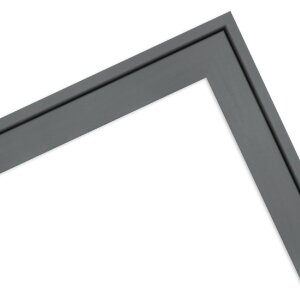 Cornice per foto in legno MendeFrames H120 Grigio 13x13 cm con vetro antiriflesso