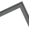 Cornice per foto MendeFrames in legno H120 Grigio 50x50 cm con vetro museale