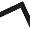 Cornice in legno MendeFrames H120 Nero 15x20 cm con vetro artificiale