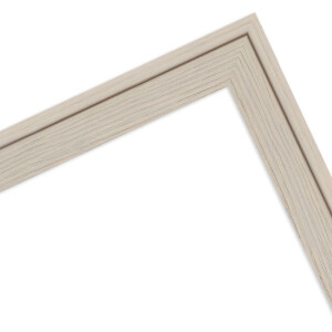 Cornice per foto in legno MendeFrames H120 crema 30x30 cm con vetro sintetico