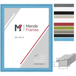 MendeFrames H120 Cornice in Legno Massello Molti Colori...