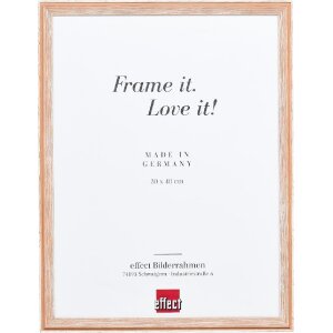 Cornice per foto in legno massiccio Effect Profilo 59 Aspetto Usato Nero Verde Marrone vari formati scelta vetro