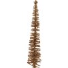 Clayre & Eef 66315BR Decorazione Albero di Natale Ø 5x25 cm Marrone-Dorato