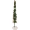 Clayre & Eef 66315GR Decorazione per albero di Natale Verde e Dorato 5x25 cm
