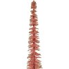 Clayre & Eef 66315P Decorazione albero di Natale Ø 5x25 cm Rosa Dorato