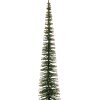 Decorazione per albero di Natale Clayre & Eef 66317GR Verde-Oro 8x40 cm