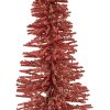 Clayre & Eef 66318P Decorazione Albero di Natale Rosa Oro 14x25 cm