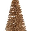 Decorazione Albero di Natale Clayre & Eef 66319BE Ø 17x30 cm Beige-Oro