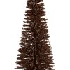 Clayre & Eef 66320BR Decorazione Albero di Natale Ø 20x50 cm Marrone-Oro