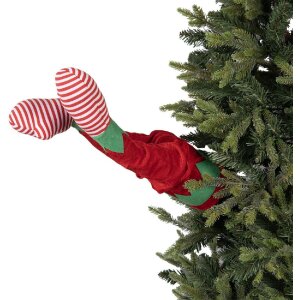 Clayre & Eef 66349 Decorazione di Natale Gambe di...