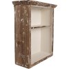 Mobile a muro Clayre & Eef 6H2466 36x15x43 cm stile country