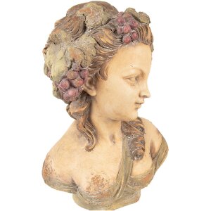 Clayre & Eef Decorazione Busto Donna 24x18x28 cm 6MG0134
