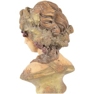 Clayre & Eef Decorazione Busto Donna 24x18x28 cm 6MG0134