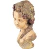 Clayre & Eef Decorazione Busto Donna 24x18x28 cm 6MG0134