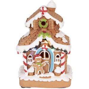 Decorazione casa con LED Clayre & Eef 6PR5867 11x10x17 cm