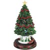 Clayre & Eef 6PR5874 Albero di Natale con LED Verde/Rosso 24x46cm