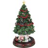 Clayre & Eef 6PR5874 Albero di Natale con LED Verde/Rosso 24x46cm