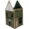 Clayre & Eef 6Y5921 Portacandele 14x12x25 cm Verde Bianco