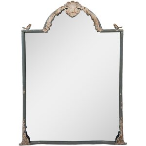 Specchio da parete Clayre & Eef 52S331 60x3x91 cm Blu...