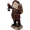 Clayre & Eef 5MG0072 Decorazione Babbo Natale 37x39x82 cm
