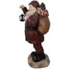 Clayre & Eef 5MG0072 Decorazione Babbo Natale 37x39x82 cm