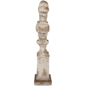 Clayre & Eef 5MG0078 Ornamento Decorativo 23x14x65 cm Beige/Marrone