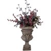 Clayre & Eef 5MG0092 Vaso Decorativo per Fiori Grigio 40x38x64 cm