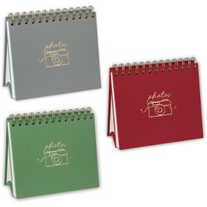 Album fotografico a spirale ZEP autoadesivo da tavolo 20...