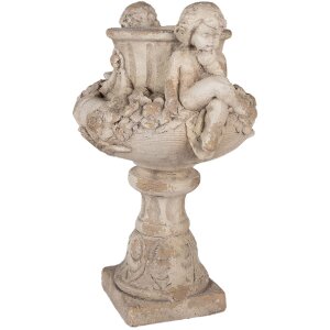 Vaso decorativo Clayre & Eef 6MG0137 con Angeli 40x32x55 cm