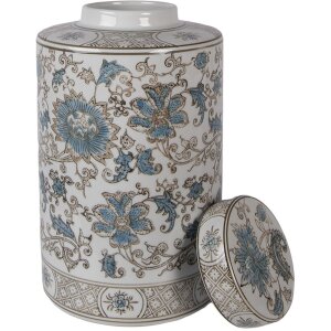 Vaso decorativo con coperchio Clayre & Eef 6CE2372...