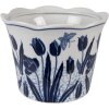 Vaso decorativo in ceramica Clayre & Eef 6CE2378 Ø 17x15 cm