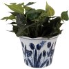 Vaso decorativo in ceramica Clayre & Eef 6CE2378 Ø 17x15 cm