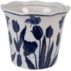 Clayre & Eef 6CE2379 Decorazione Vaso per Fiori Ø 21x16 cm