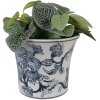 Clayre & Eef 6CE2386 Decorazione Vaso per Fiori Ø 16x13 cm