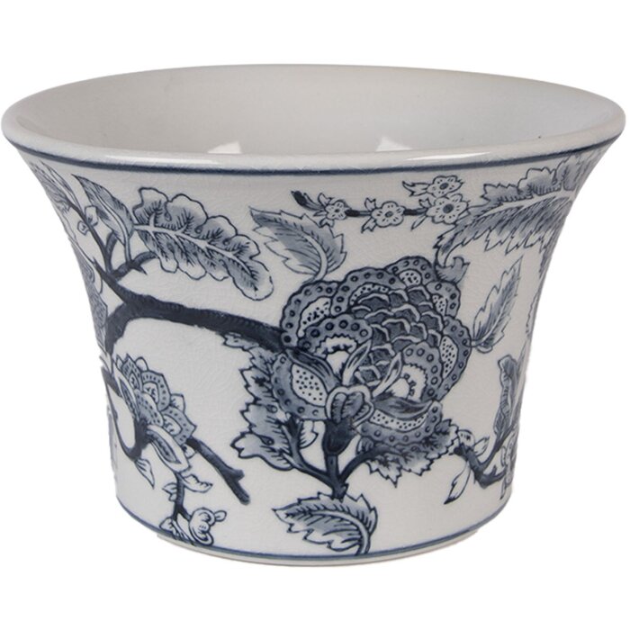 Vaso per piante Clayre & Eef 6CE2387 Ø 22x15 cm