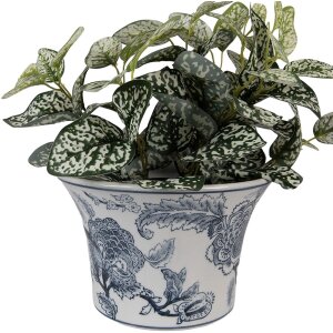 Vaso per piante Clayre & Eef 6CE2387 Ø 22x15 cm