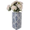 Vaso decorativo con coperchio Clayre & Eef 6CE2388L 16x16x41 cm