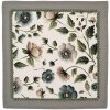 Tovaglioli Clayre & Eef GTB43 6 pezzi 40x40 cm in cotone beige e verde floreale