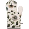 Guanto da forno Clayre & Eef GTB44 18x30 cm cotone beige verde floreale