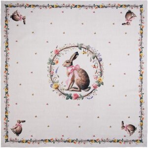 Tovaglia da tavolo Clayre & Eef EWC01 100x100 cm in...