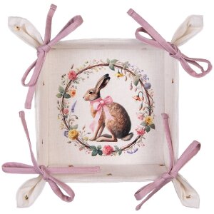 Cestino per pane Clayre & Eef EWC47 35x35x8 cm...