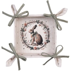 Contenitore per pane Clayre & Eef NLE47 35x35x8 cm...