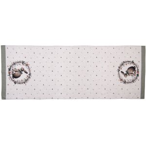 Tovaglia da tavolo Clayre & Eef NLE64 50x140 cm Beige...